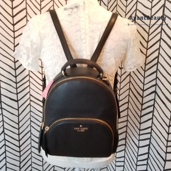 kate spade Handbags - Kate Spade Jackson Medium Backpack Leather Black